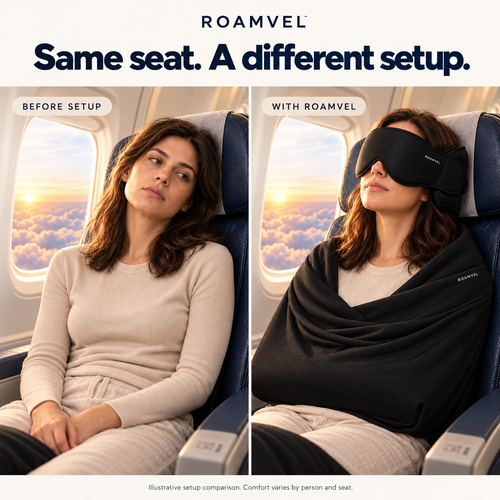 ROAMVEL 3-in-1 Travel Sleep Set