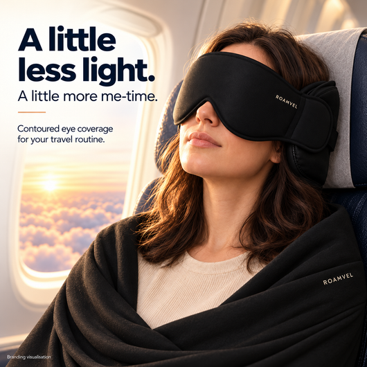 ROAMVEL contoured eye mask detail visualisation